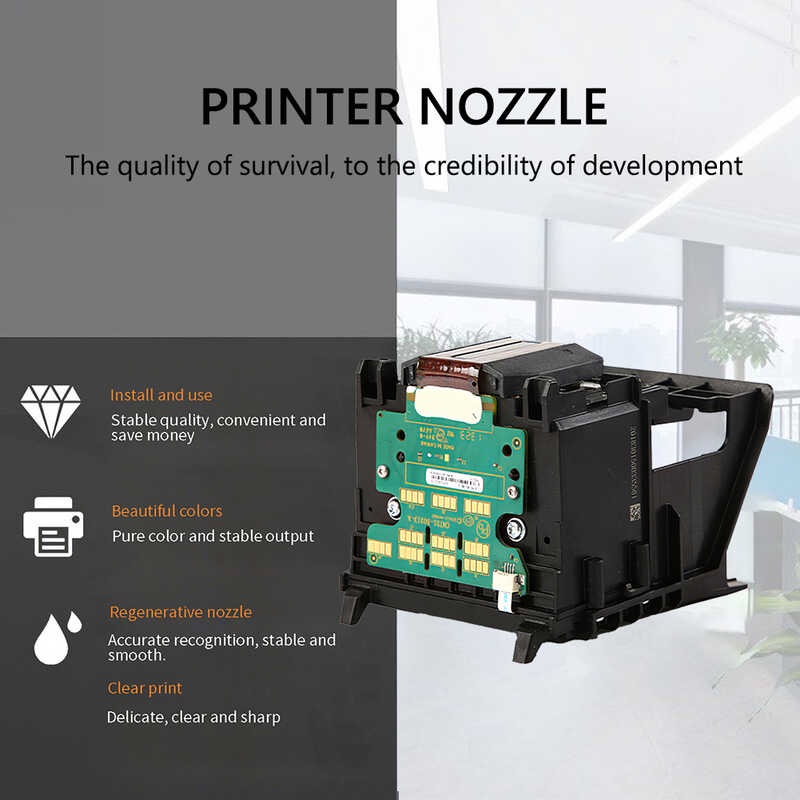 หัวพิมพ์สีเต็มรูปแบบเปลี่ยนหัวพิมพ์ 250DW 251DW 276DW HP8600 HP8610 HP8620 ชิ้น