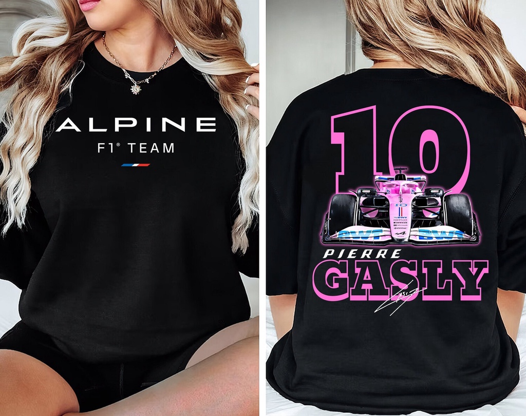Pierre Gasly Formula One เสื้อกันหนาว F1 Racing Merch F1