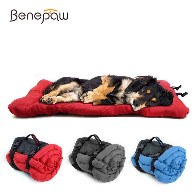 Benepaw ที่นอนสัตว์เลี้ยง ขนาดเล็ก กลาง ใหญ่ แบบพกพา กันน้ํา ทนทาน กันลื่น สําหรับเดินทาง เดินป่า ตั้งแคมป์