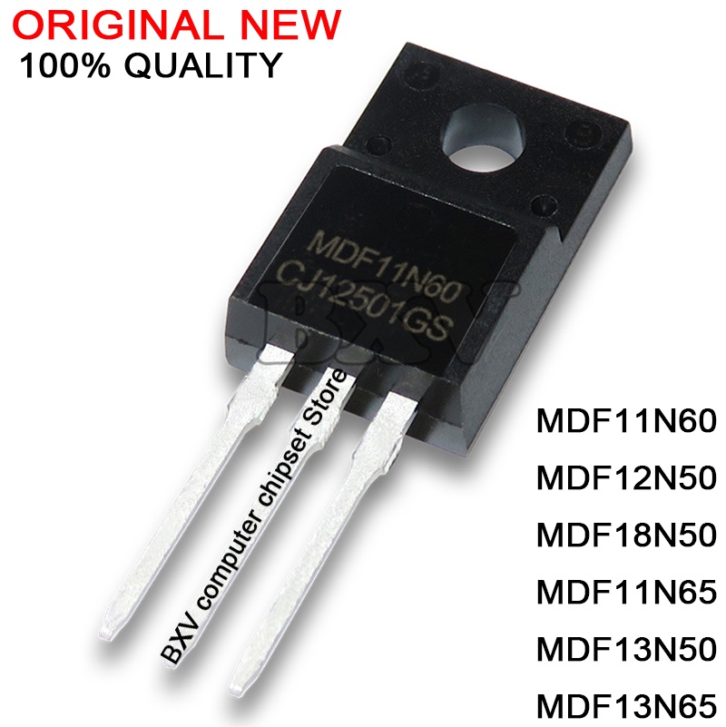 หลอดคริสตัล MDF11N60 TO-220F MDF11N60TH MDF11N65B MDF11N65 MDF12N50 12N50 MDF13N50B MDF13N50 MDF18N5