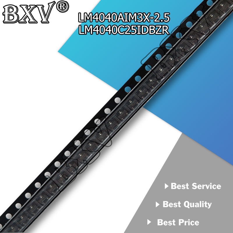 10PCS LM4040AIM3X-2.5 LM4040C25IDBZR SOT23 LM4040 ใหม่ SOT23-3