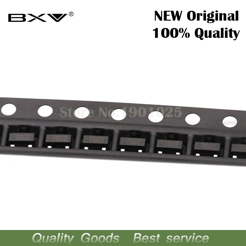 50PCS 2N7002LT1G SOT23 2N7002 SOT-23 SMD 706 MMBT7002LT1G 60 V, 115 mA ใหม่และ