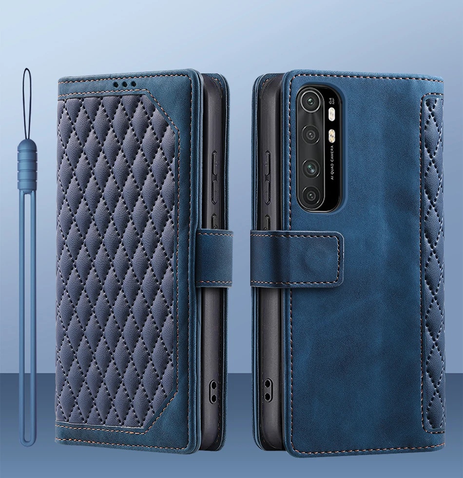 เคสโทรศัพท์มือถือหนัง ฝาพับ พร้อมช่องใส่บัตร สําหรับ Xiaomi Mi Note 10 Lite Note 10 Lite Note10Lite Note10 10Lite
