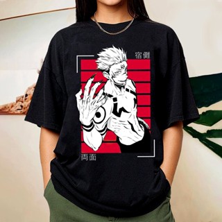 เสื้อยืด ลายการ์ตูนอนิเมะ Sukuna Itadori Sukuna สําหรับผู้ชาย และผู้หญิง