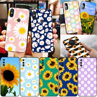 เคสโทรศัพท์มือถือ ซิลิโคนนิ่ม TPU ลายดอกทานตะวัน ดอกเดซี่น้อย FM77 สําหรับ Xiaomi Poco M6 Pro Redmi 12 5G Note 12T Pro 12R