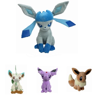 ตุ๊กตายัดนุ่น Jolteon Pokemon Flareon Glaceon Umbreon Espeon Sylveon ขนาด 8 นิ้ว