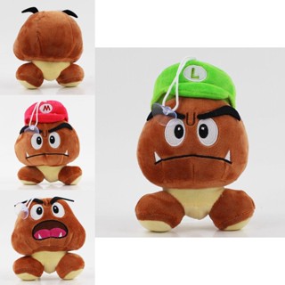 ตุ๊กตายัดนุ่น รูปเห็ด Mario Super Goomba ของเล่นสําหรับเด็ก