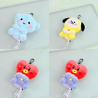 พวงกุญแจ จี้ตุ๊กตา BTS KPOP BT21 COOKY CHIMMY TATA