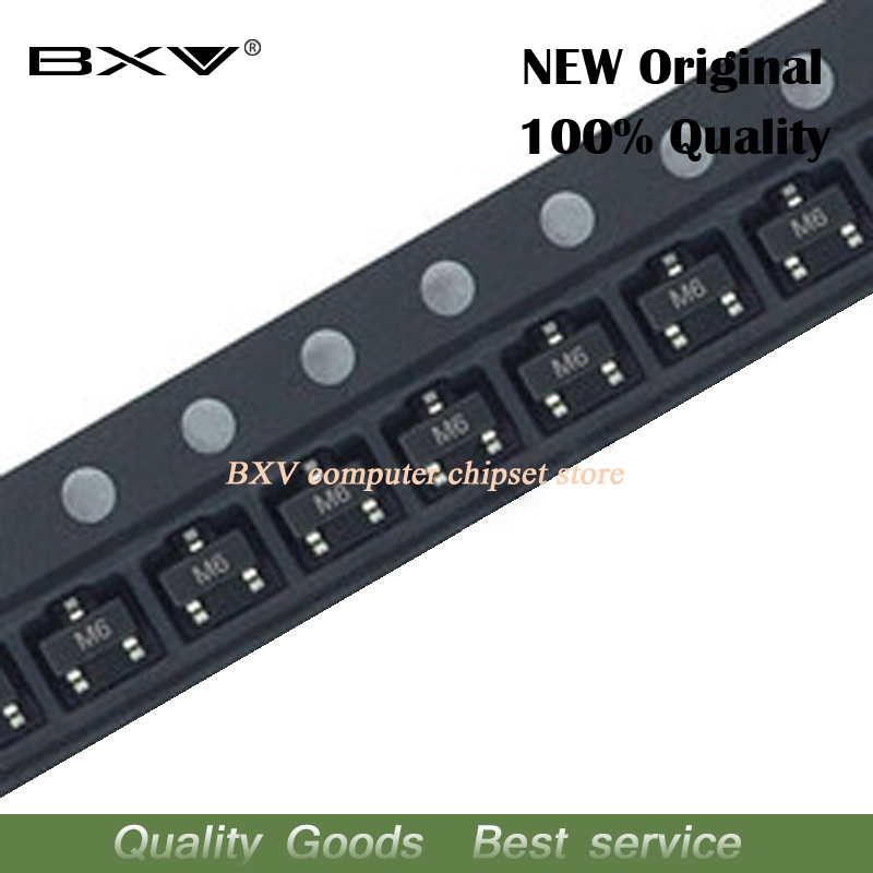 ชิป SMD S9015 M6 45V0.1 A/PNP SOT23 100 ชิ้น