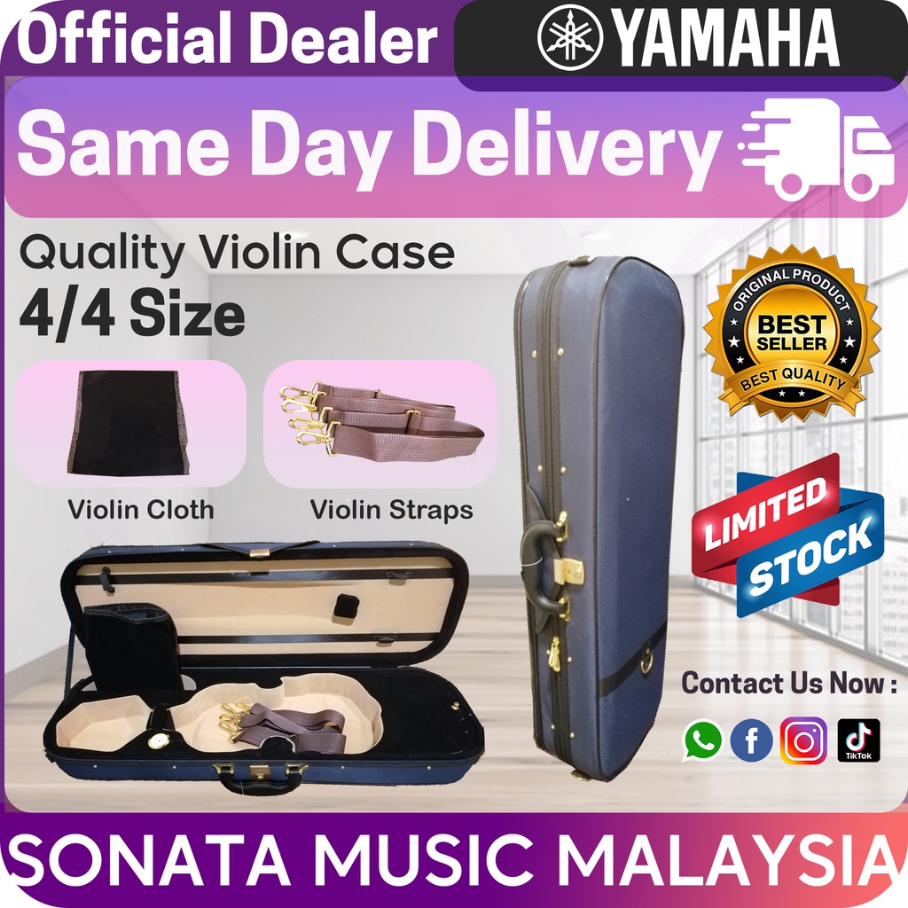 เคส YAMAHA Oblong VIOLIN (สีน้ําเงิน) /