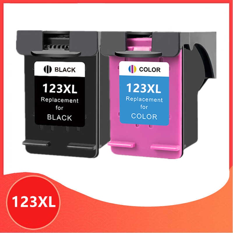 เข้ากันได้กับตลับหมึกทดแทน HP123 123XL สำหรับ Deskjet 1110 2130 2132 2133 2134 3630 36