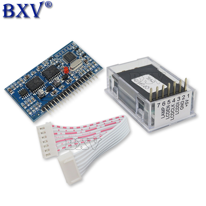 (1/3PCS)DC-DC DC-AC Pure Sine Wave อินเวอร์เตอร์เครื่องกําเนิดไฟฟ้า SPWM Boost Driver Board EGS002 "EG8010 + IR2110" โมดูลไดร์เวอร์ + LCD