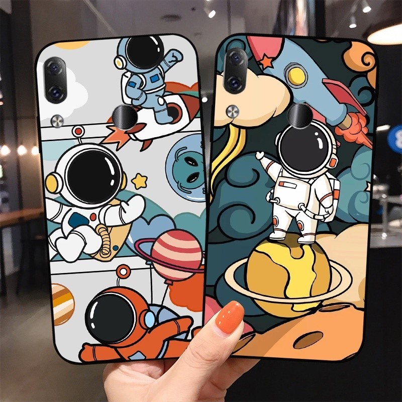 Zte Nubia Focus Red Magic 10 10S 9 9S 8 8S 3 3S 5S 6S 6R 7 7S Pro Plus + 5G 230411 เคสโทรศัพท์แบบนุ่มสีดํา Originality Astronaut Space Man NASA