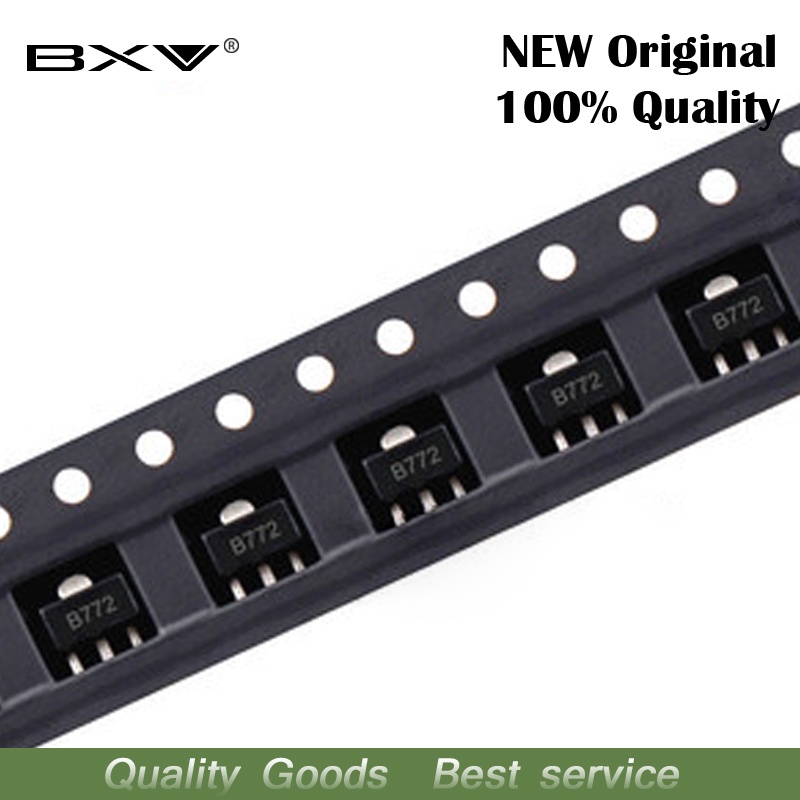 20PCS B772 SOT89 2SB772 SOT-89 3A/30V 772 ใหม่