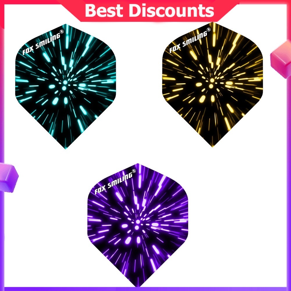 Dart Flights Standard Shape 3 สี