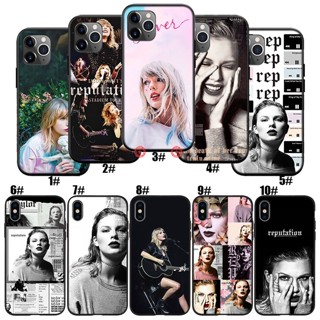 เคสซิลิโคนนิ่ม ลายนักร้อง Taylor Swift BO53 สําหรับ iPhone 12 Pro Max Mini X XS