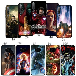 เคสซิลิโคนนิ่ม ลายฮีโร่ The Avengers Marvel BO60 สําหรับ Xiaomi Poco C3 F2 F3 GT M2 Pro