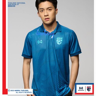 WARRIX เสื้อทีมชาติ Thailand National Team Kit 2022/23 (Replica Version) (WA-224FBATH52)