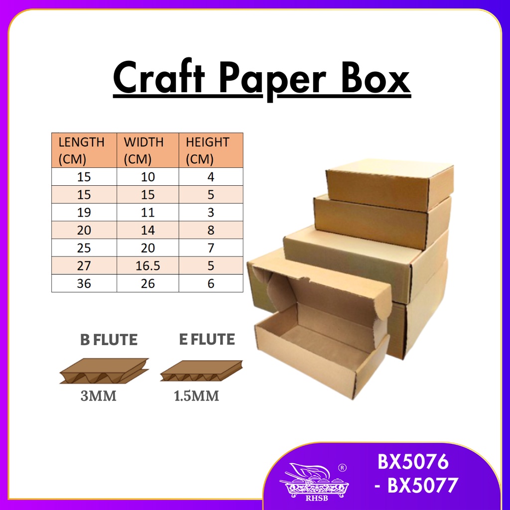 PIZZA BOX / KOTAK PACKING / COURIER BOX / CRAFT BOX / CARTON BOX / PACKING BOX / KOTAK KRAFT/BX5070-