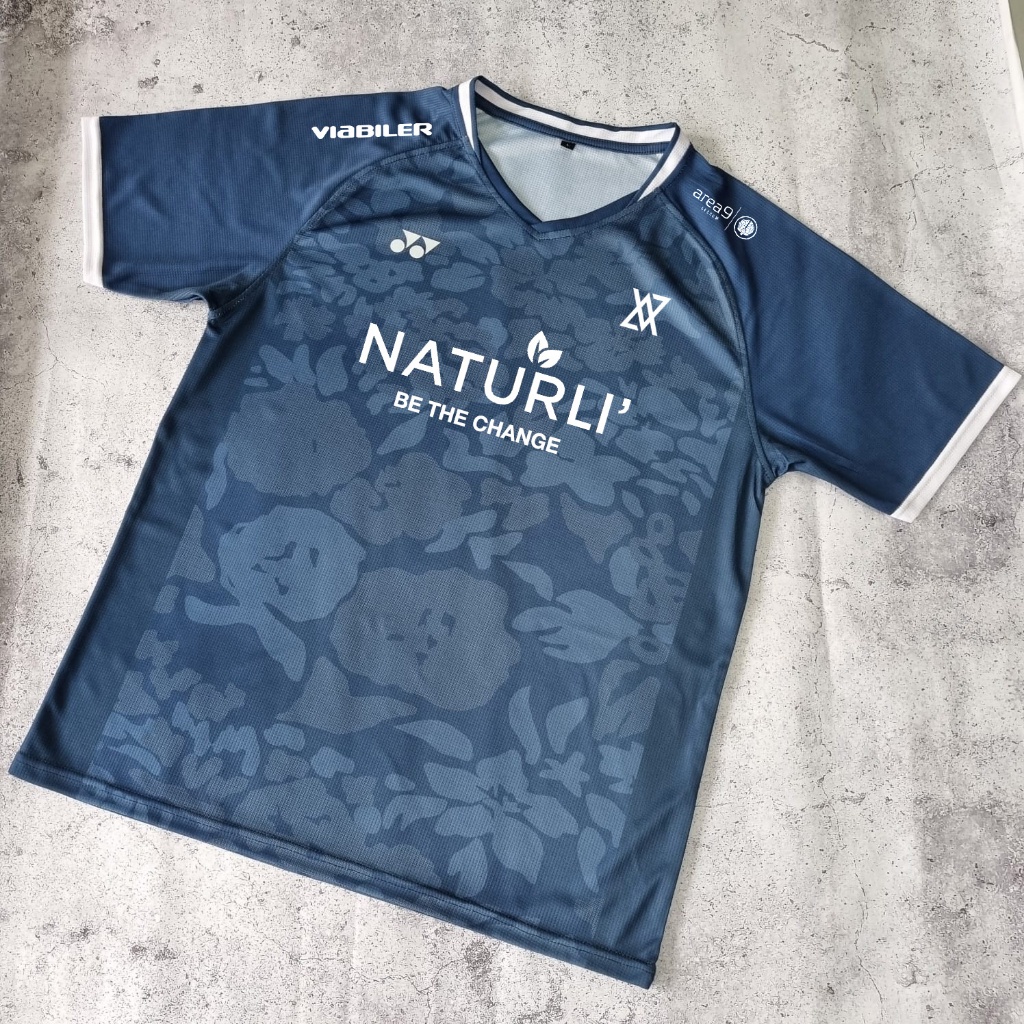 เสื้อยืดแบดมินตัน Victor Axelsen เดนมาร์ก 10502