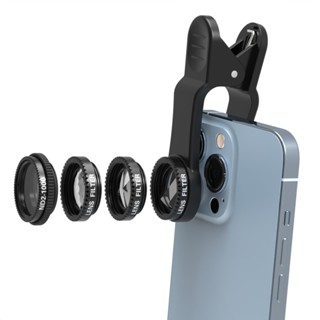 Nd Star ชุดเลนส์ฟิลเตอร์เลนส์กล้อง สําหรับโทรศัพท์มือถือ Samrtphone Fisheye