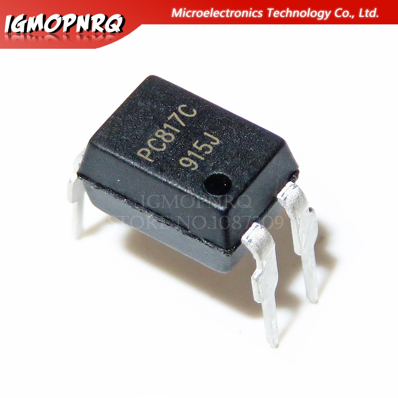 ไอซี PC817B DIP4 PC817-B DIP PC817 B ใหม่ ของแท้ 100 ชิ้น