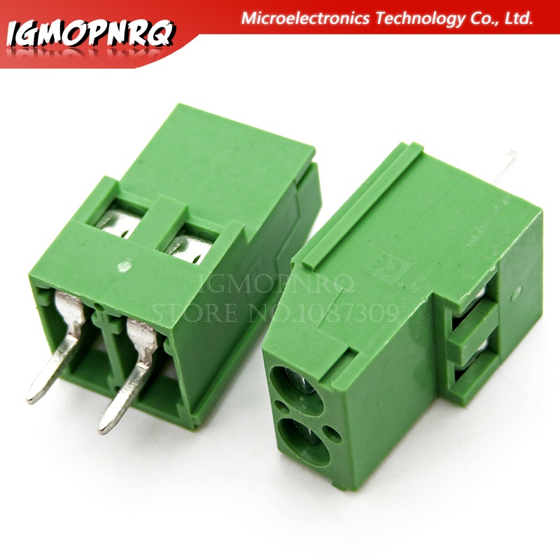 สกรูบล็อก PCB KF129-5.08-2P KF129-2P 300V 25A 2Pin 5.08 มม. 24-12A WG 10 ชิ้น ต่อชุด