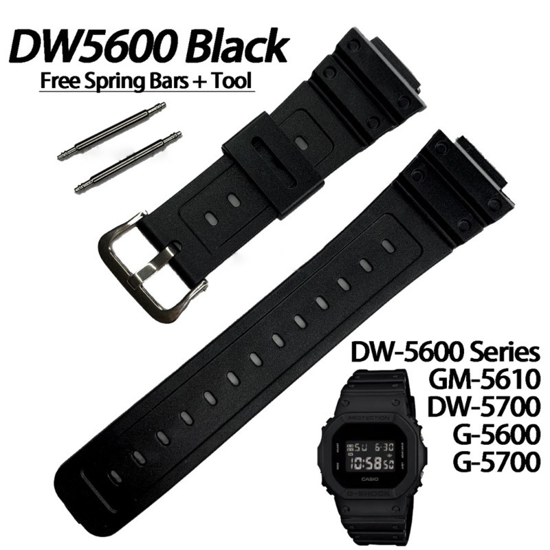 สายนาฬิกาข้อมือ GShock DW5600 DW6900 DW9052 GA110 dw-5600 dw-6900 band 5600 6900 g