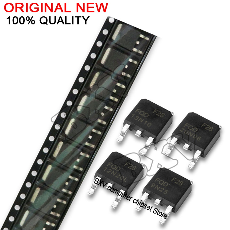 ทรานซิสเตอร์ FQD12N20L TO252 FQD12N20 12N20 FQD20N06 20N06 FQD7N10L FQD7N10 7N10 FQD9N25 9N25 FQD13N