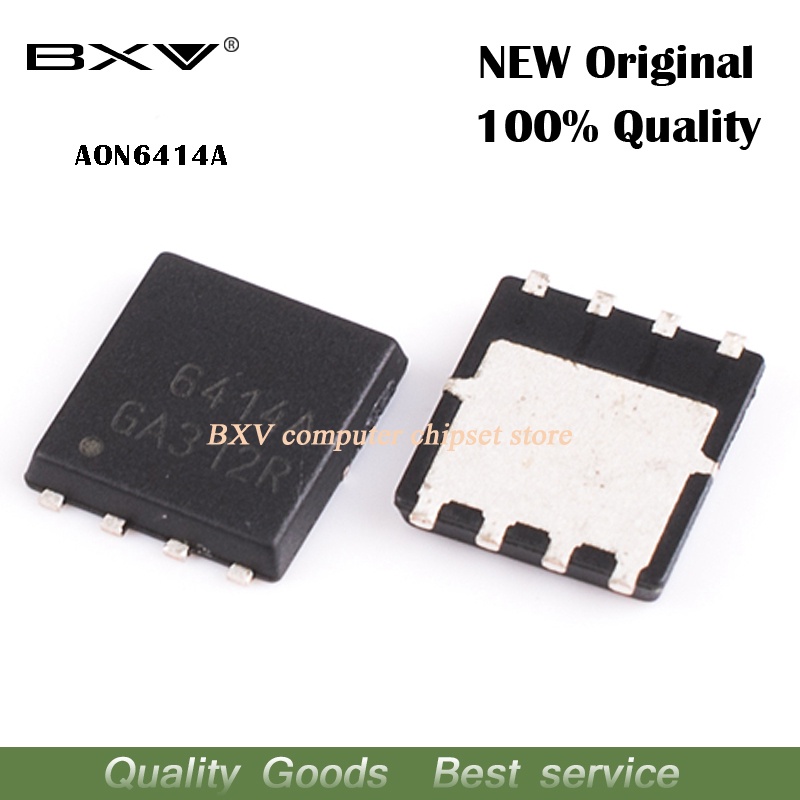 ชิปแล็ปท็อป AON6414A AON6414 AO6414A 6414A 30V 50A QFN 10 ชิ้น