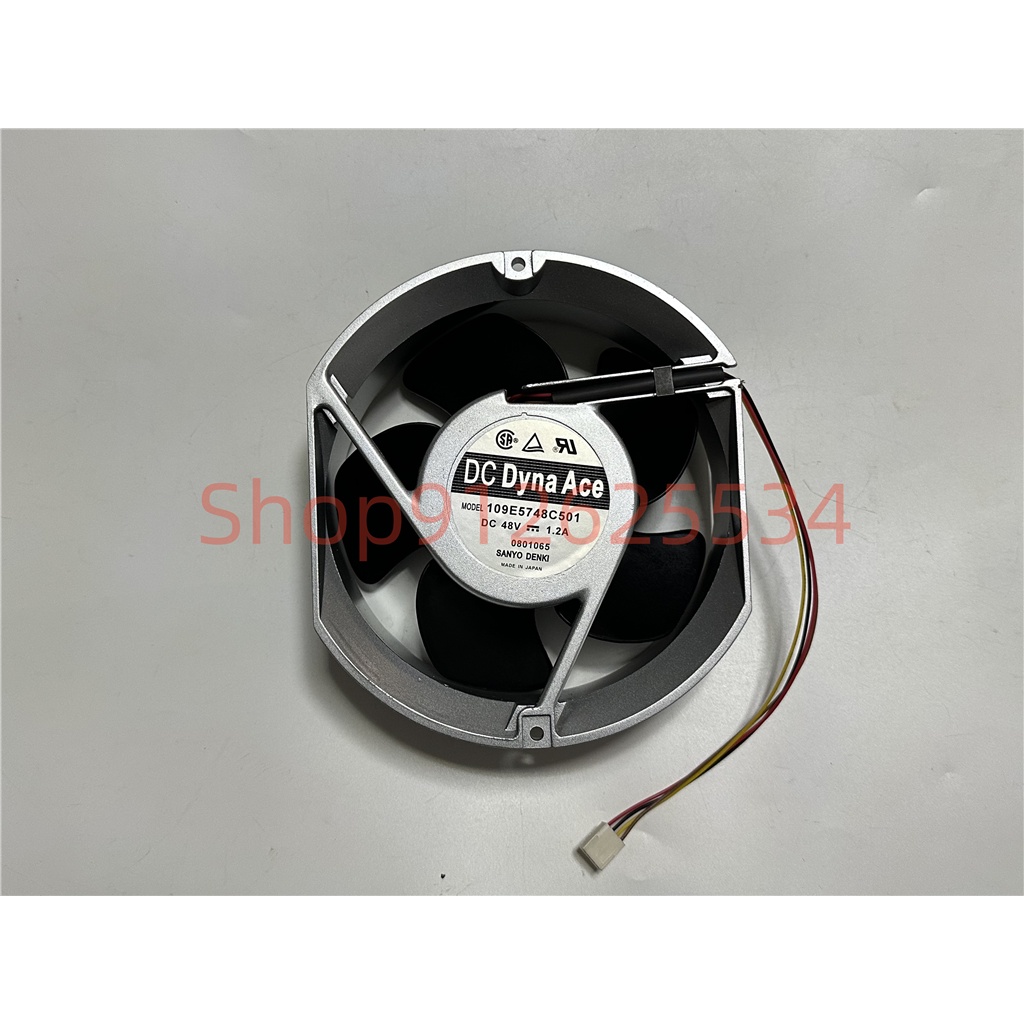 YY พัดลมนําเข้าของแท้ญี่ปุ่น 1732*150*51 โครงอลูมิเนียม 109E5748H5H03 109E5748C501 DC48V 0.28A