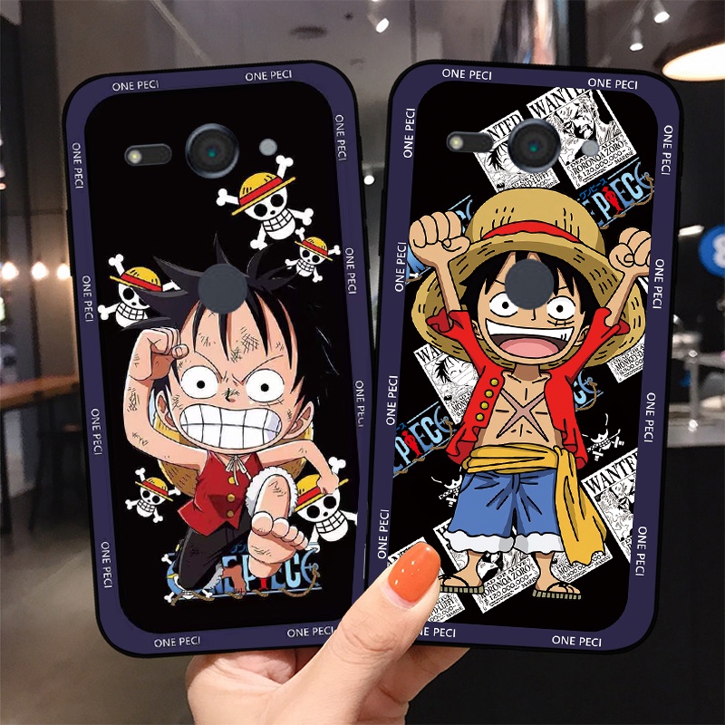 เคสโทรศัพท์มือถือ พิมพ์ลาย One Piece Luffy 3 มิติ สําหรับ Sony Xperia XZ2 Compact Super Nice
