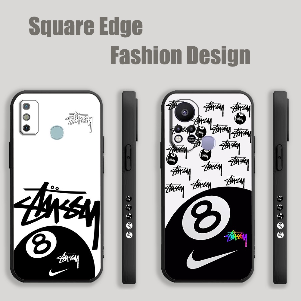 SAMSUNG สําหรับSamsung A03S A73 A23 S21 S22 Ultra A72 A25 A05 A05s stussy vintage 8 ball Graffiti Ae