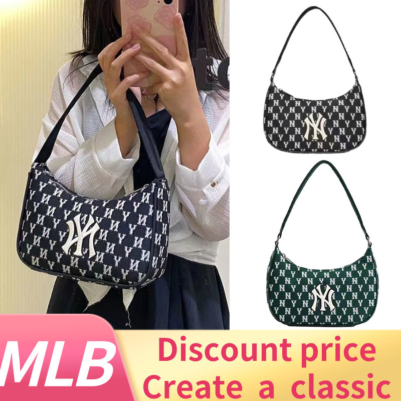 ,,MLB พร้อมส่ง ของแท้% กระเป๋าMLB bag กระเป๋าสะพายข้าง frty