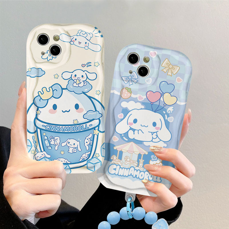 สําหรับ VIVO S1 Pro T1 V15 Pro V20Pro V23 V23E V25E V27 Pro V27E V29 V30 V30E เคสโทรศัพท์น่ารักการ์ตูน Cinnamoroll