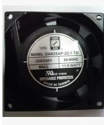 YY ของแท้ 220/240V 11/9W 8CM พัดลมอุปกรณ์ OA825AP-22-1TB