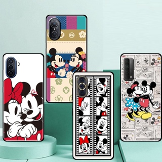 เคสโทรศัพท์มือถือ ซิลิโคนนิ่ม กันรอยกล้อง ลายดิสนีย์ มิกกี้เมาส์ สําหรับ Huawei NOVA 4 5 5T 5I 5 Pro 6 9 4G 5G SE