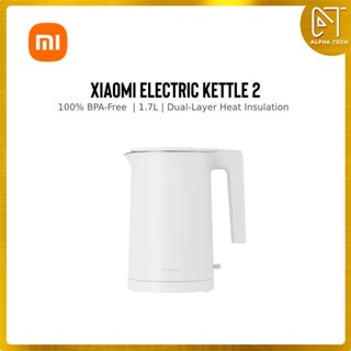 Xiaomi กาต้มน้ําไฟฟ้า 2 1.7 ลิตร ไร้ BPA 100% ฉนวนกันความร้อนสองชั้น รับประกัน 1 ปี โดย Xiaomi