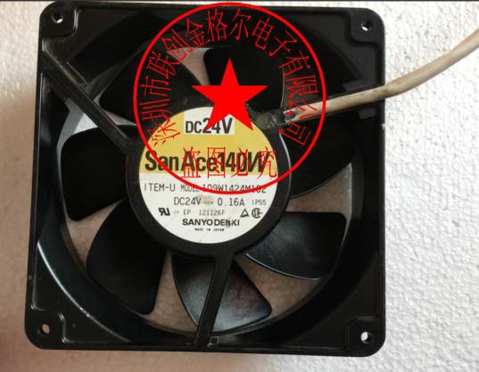 SZ พัดลมระบายความร้อนนําเข้าโครงอลูมิเนียมญี่ปุ่น 109W1424H502 24V