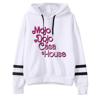 Mojo Dojo House เสื้อฮู้ดดี้ แขนยาว สไตล์วินเทจ ฮาราจูกุ 90s 90s สําหรับผู้หญิง