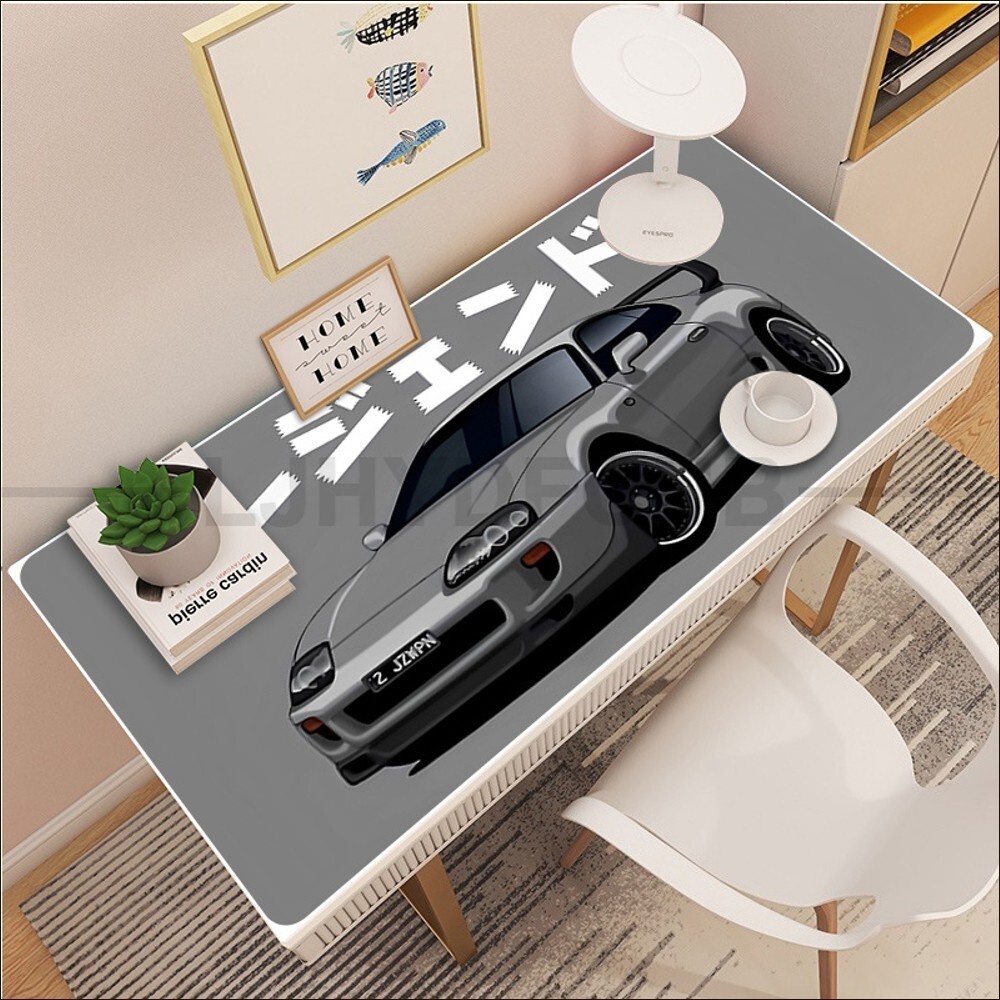 Jdm Tokyo Drift กีฬารถชายผู้ชาย Mousepad คุณภาพสูง Gamer play MATpad ขนาดสําหรับเกมคีย์บอร์ด Pad สําหรับ Gamer