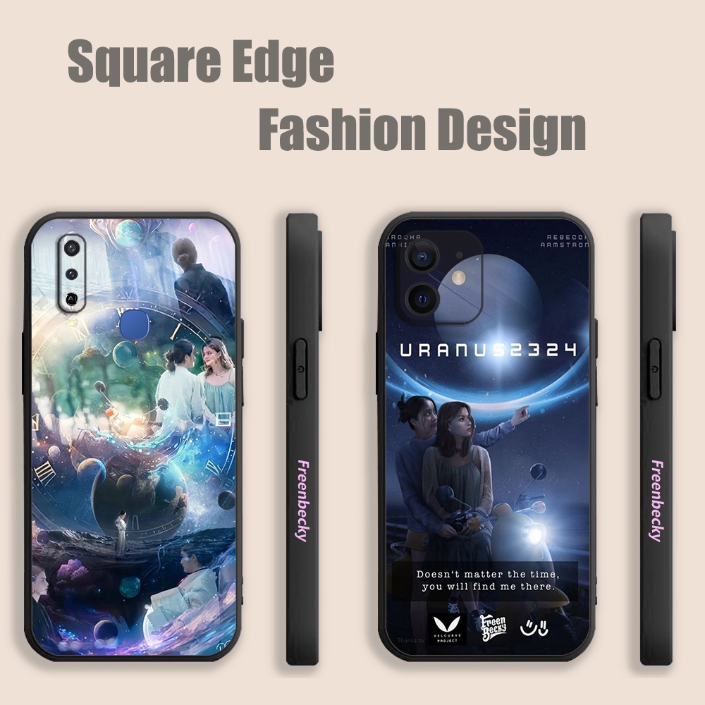 ปลอกสําหรับ Vivo Y01 T1 Y75 Y55 X80 Pro Y02s Y16 Y02A Y36 FreenBecky Uranus Universe Sam E UHD02 เคส