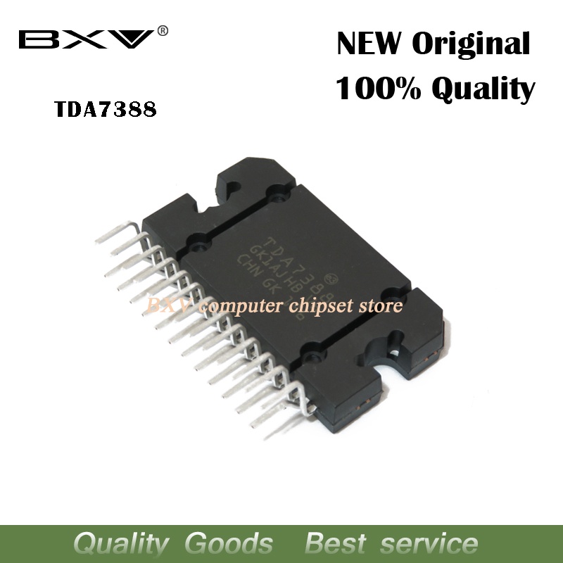 2PCS TDA7388 ZIP25 TDA7388A ZIP 7388A ZIP-25 42W รถเครื่องขยายเสียงบล็อกชิปใหม่และ