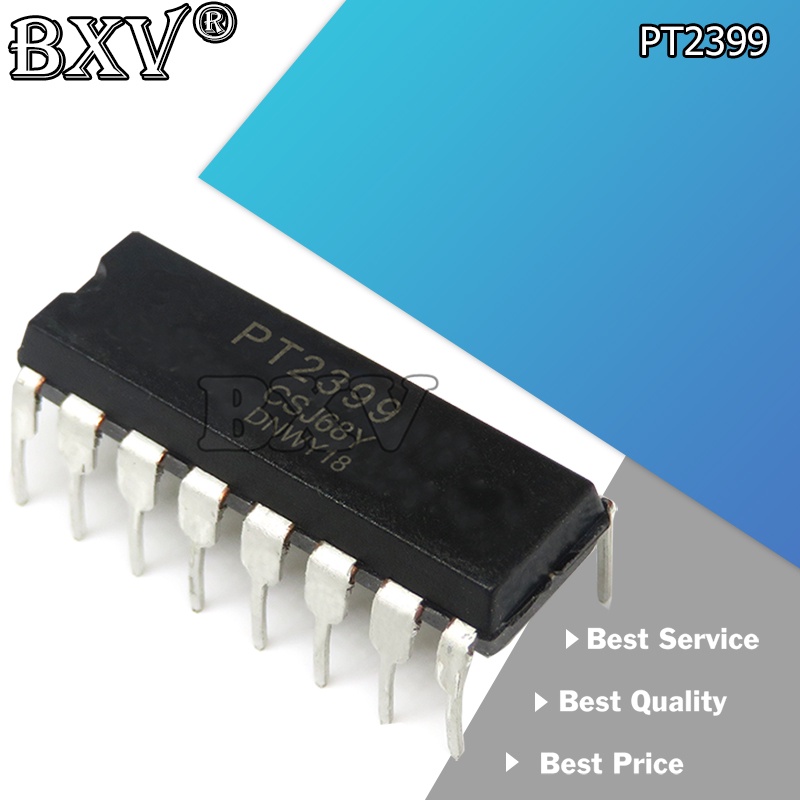 10 ชิ้น/ล็อต PT2399 DIP-16 เสียงวงจรถอยหลังแบบดิจิตอล IC