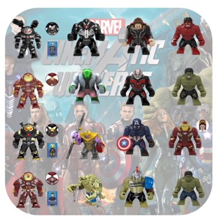 ฟิกเกอร์ซุปเปอร์ฮีโร่ Pg Iron Man Hulk Thor Captain America Groot Abs พลาสติก ความสูง 8 ซม. สําหรับผู้ใหญ่