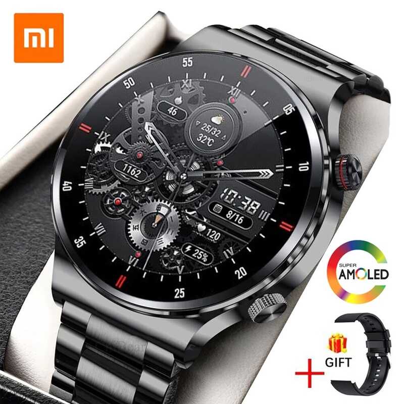 ☾✧❖ Xiaomi 2023 ECG PPG Smart Business Watch For Men Bluetooth Call Health Monitoring Multiple S
