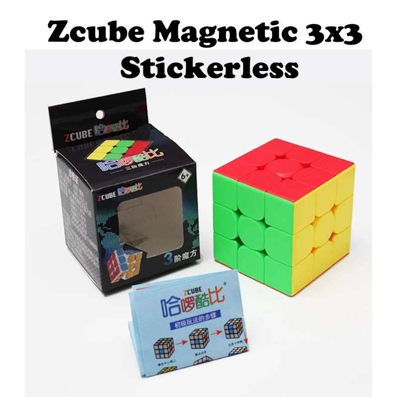 Zcube Magnetic 3x3x3 Magic Cube 3x3 ปริศนา Cube