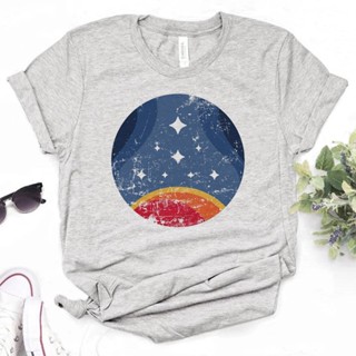 เสื้อยืด พิมพ์ลายมังงะ Starfield ตลก สําหรับผู้หญิง