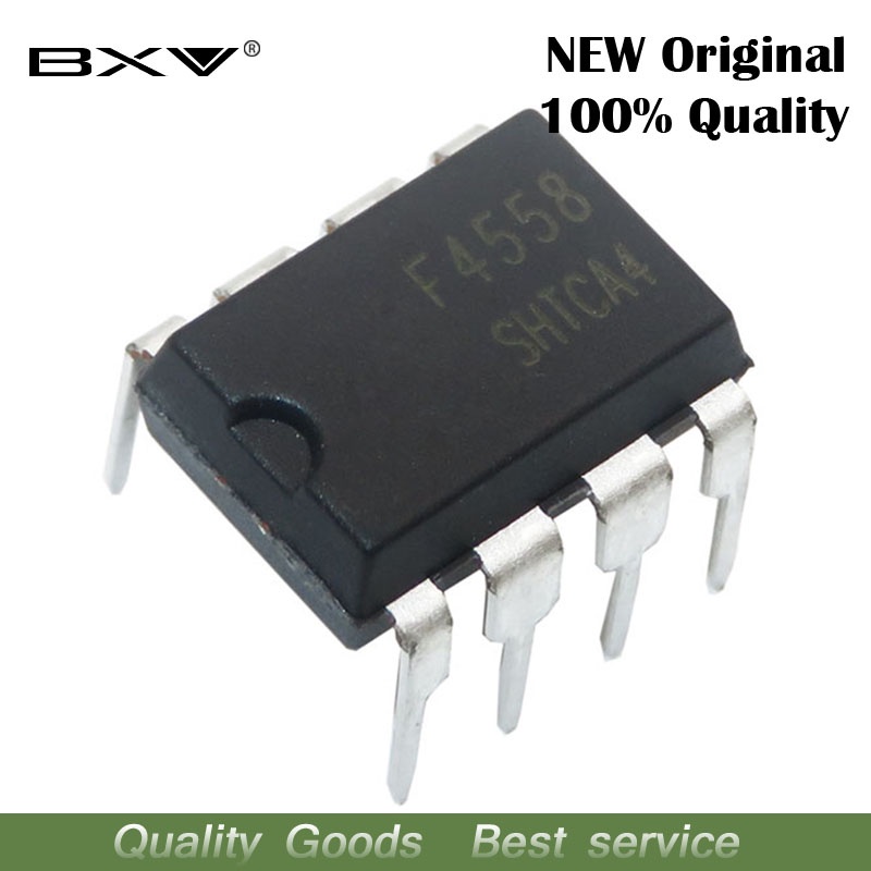 10 ชิ้น/ล็อต F4558 CF4558 DIP-8 ชิป IC