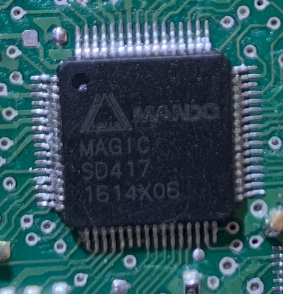 ชิปอิเล็กทรอนิกส์รถยนต์ SD417